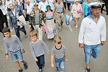 Репетиция парада ко Дню ВМФ началась в Петербурге