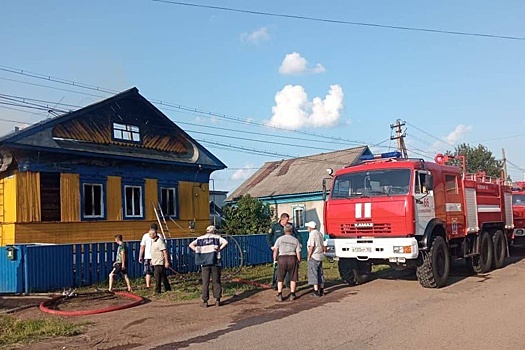 В Башкирии при пожаре погибли трое детей