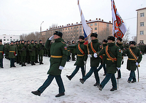 В Самаре свыше 400 новобранцев ЦВО приняли Военную присягу