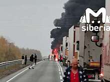 Под Новосибирском образовалась многокилометровая пробка из-за аварии с фурой