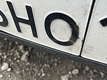 Кузбассовец получил штраф за исправленную букву на номерах грузовика