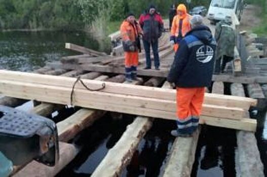 «Латают и латают». Кто сломал и починил мост на 29-м лесозаводе?