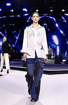 Студентки столичного колледжа показали коллекцию одежды на Московской неделе моды