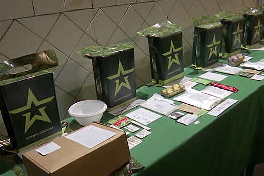 МО РФ: для российских военных разработали новые сухпайки с подогревом