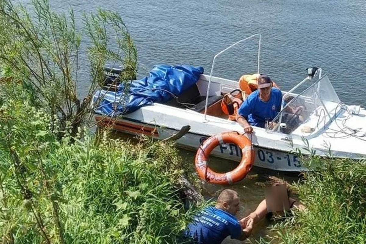 В Липецкой области спасли двух пенсионерок, едва не утонувших в реке Дон