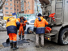 В Самаре аварийно-ямочный ремонт дорог выполнен на 55 %