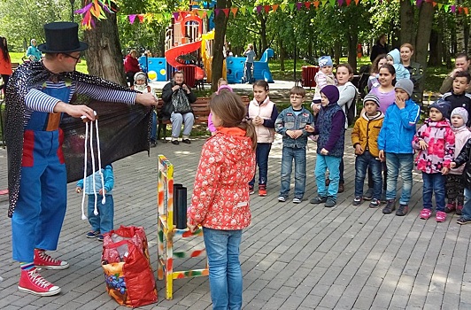 В Народном парке устроили праздник детства