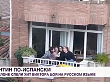 На телеканале «Мир 24» показали как испанцы поют Цоя