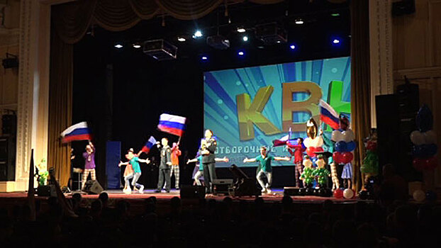 Юнармейцы впервые принимают участие в КВН в Петербурге