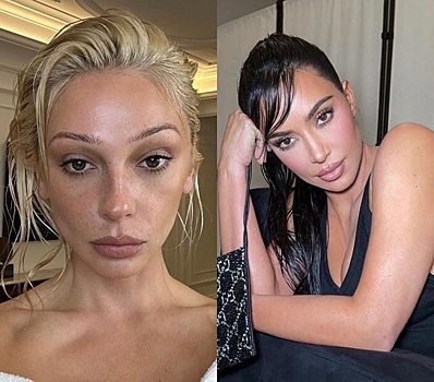 Кардашьян повторила образ Ивлеевой и стала похожа на жену экс-супруга