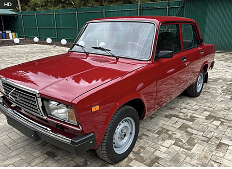 В РФ начались продажи 17-летнего ВАЗ-2107 в идеале за 1 млн рублей