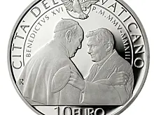 10 евро в честь годовщины смерти папы Бенедикта XVI