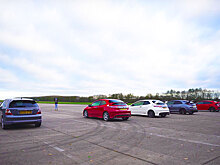 Пять «Сивиков» четырех поколений сравнили в дрэг-гонке