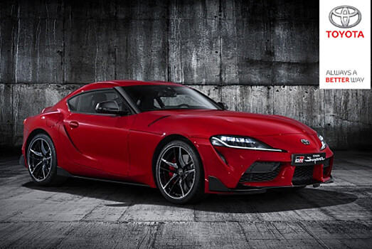 Новую Toyota Supra показали без камуфляжа