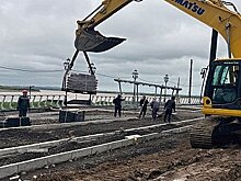 На достройку набережной в Комсомольске-на-Амуре бросят больше людей и техники