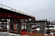 В Самаре готова конструкция одной из двух частей Фрунзенского моста