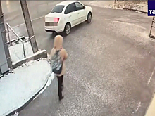 Кадры задержания готовившей теракт против военного девушки в Ставрополе попали на видео