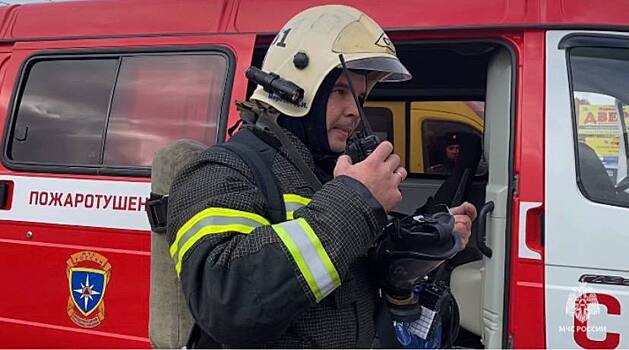 Пожарно-спасательные учения прошли в Щаповском