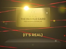 Макдоналдс разыгрывает купон на бесплатное питание в сети на всю жизнь