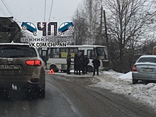 Нижегородка пострадала в ДТП с автобусом в Сормове