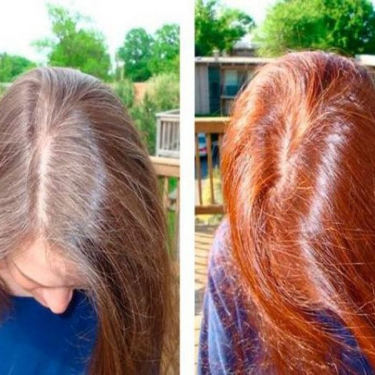 Краска восстанавливает волосы