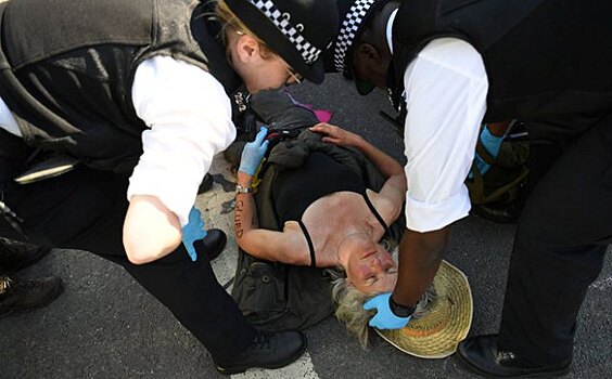 В Лондоне задержаны более 750 экоактивистов