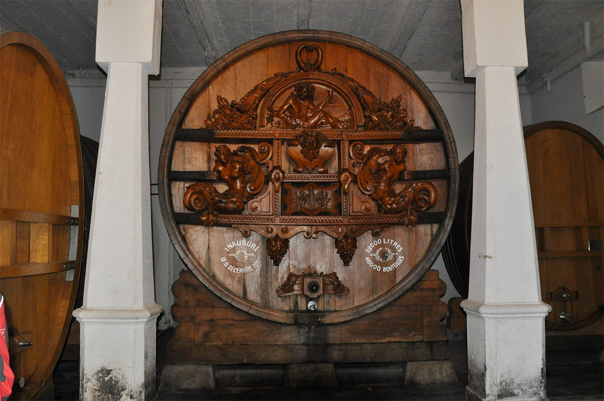 Винодельня Au Clos de la République, Террасные виноградники Лаво, Лозанна, Швейцария, Европа
