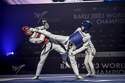 Россиянка Хузина завоевала золото на ЧМ по тхэквондо в Баку