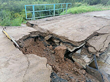 В Приморье обрушился мост