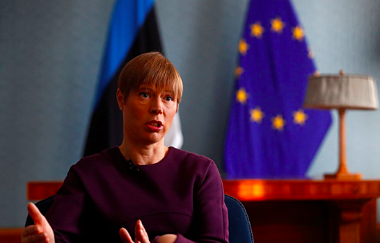 Президент Эстонии обвинила ЕС в бездействии