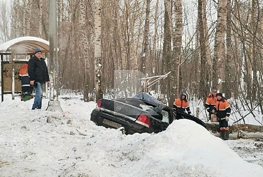 ГИБДД: в ДТП на Ряжском шоссе в Рязани пострадал 55-летний водитель