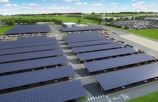 Bentley добавляет к производству солнечные батареи