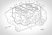 Ford запатентовал подушки безопасности на потолке автомобиля