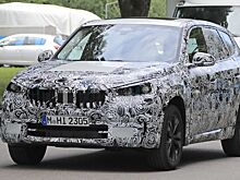 Гибридный BMW X1 2023 замечен на тестах