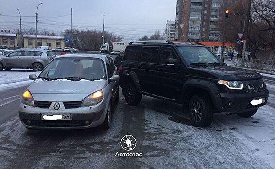 Аварии в день жестянщика в Новосибирске