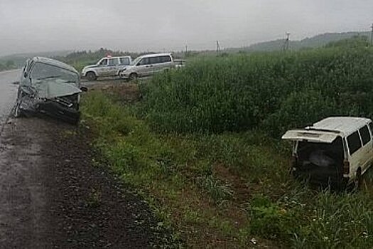 Ребенок пострадал в ДТП на Сахалине