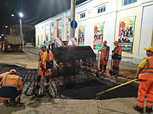 Движение по Преображенской в районе Кировского драмтеатра открыто после реконструкции теплосетей
