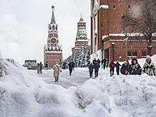 Москвичей предупредили о 30-сантиметровых сугробах на Рождество
