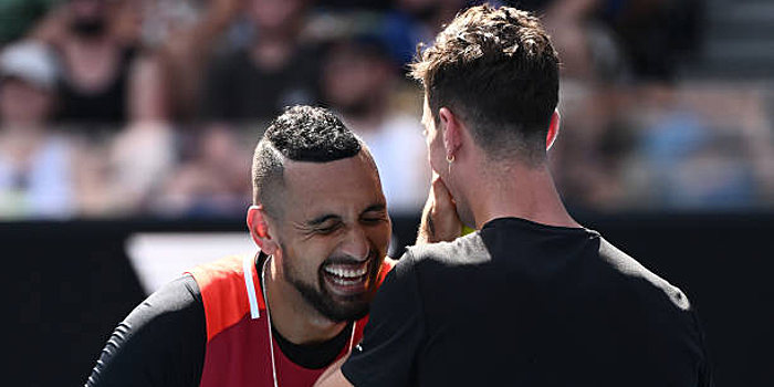 Кириос и Коккинакис вышли в четвертьфинал парного Australian Open