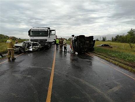 Пять человек пострадали в ДТП в Алексеевском районе