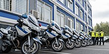 70 новых мотоциклов подарили управлению ГИБДД Москвы