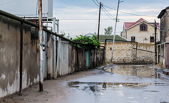 Sputnik Азербайджан помог жителям села: вода больше не затопит их дома