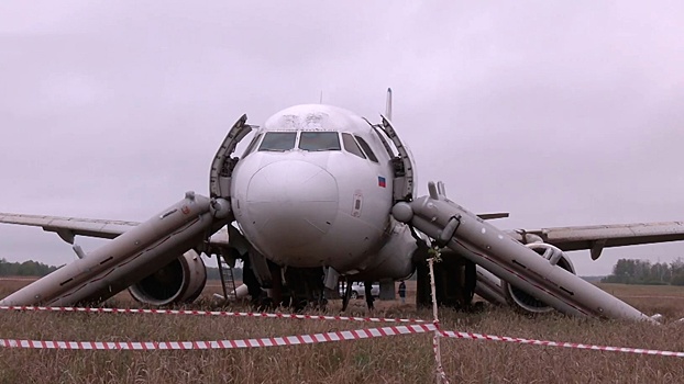 У севшего в поле под Новосибирском самолета слили остатки горючего