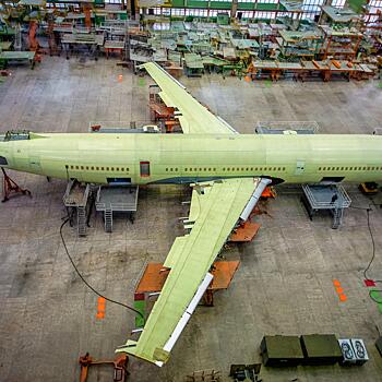 На воронежском предприятии ОАК завершается сборка планера нового Ил-96-400М