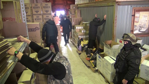 В Вологде полицейские изъяли 44 тысячи пачек контрафактных сигарет на сумму порядка 3,6 млн рублей