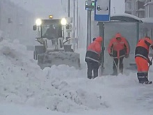 Ливневый снег и ветер обрушились сразу на четыре региона Дальнего Востока