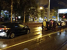 Неадекватные виновники ДТП скрылись под покровом дождя