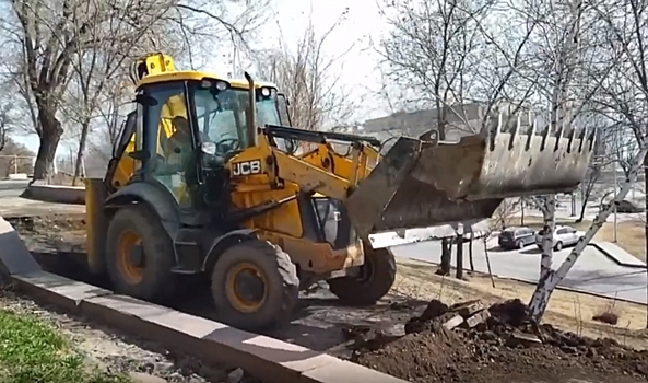 В Волгограде началась реконструкция лестниц на Центральной набережной