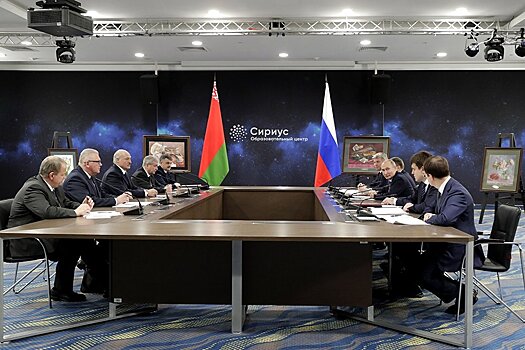 Путин оценил переговоры с Лукашенко