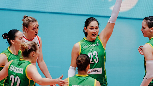 Волейболистки «Динамо‑Ак Барса» уступили «Уралочке‑НТМК»